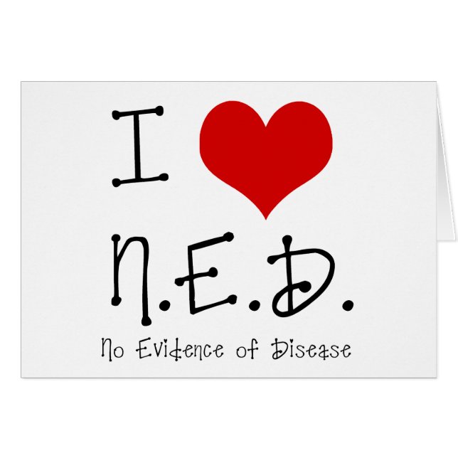 I "Heart" N.E.D. - General Cancer (Front Horizontal)