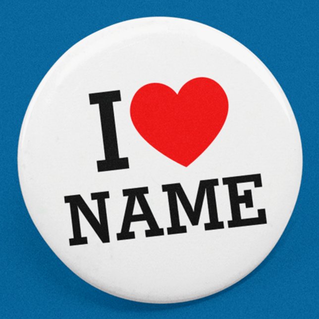 I Heart Name Button (Creator Uploaded)