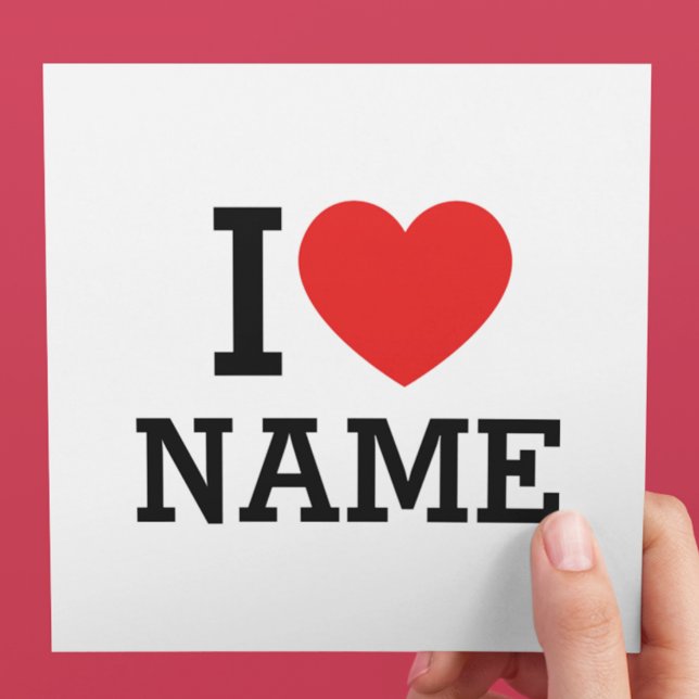 I Heart Name Menu (Creator Uploaded)