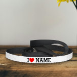 I Heart Name Pet Lead<br><div class="desc">Write your desired Name or Text on the name Section.</div>