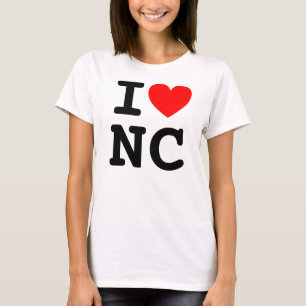 I Heart NC Shirt
