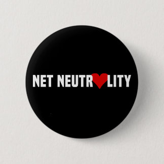 I Heart Net Neutrality 2 Inch Round Button