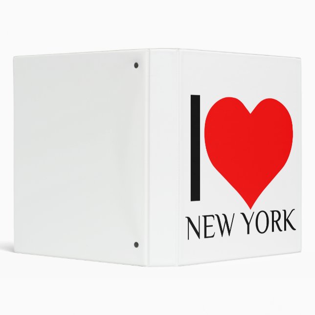 I HEART NEW YORK BINDER (Background)