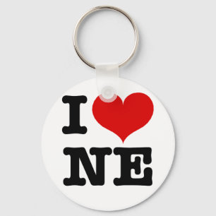 I Heart Northeast Minneapolis! Keychain