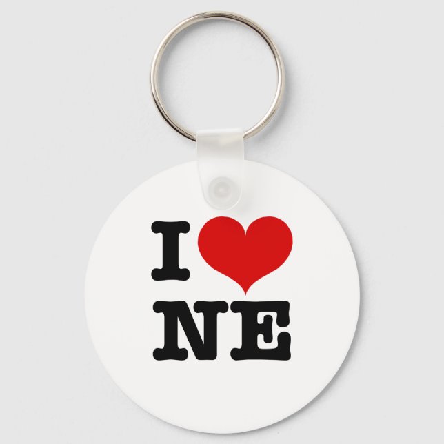 I Heart Northeast Minneapolis! Keychain (Front)