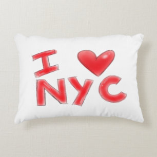 I Heart NYC Classic Accent Pillow