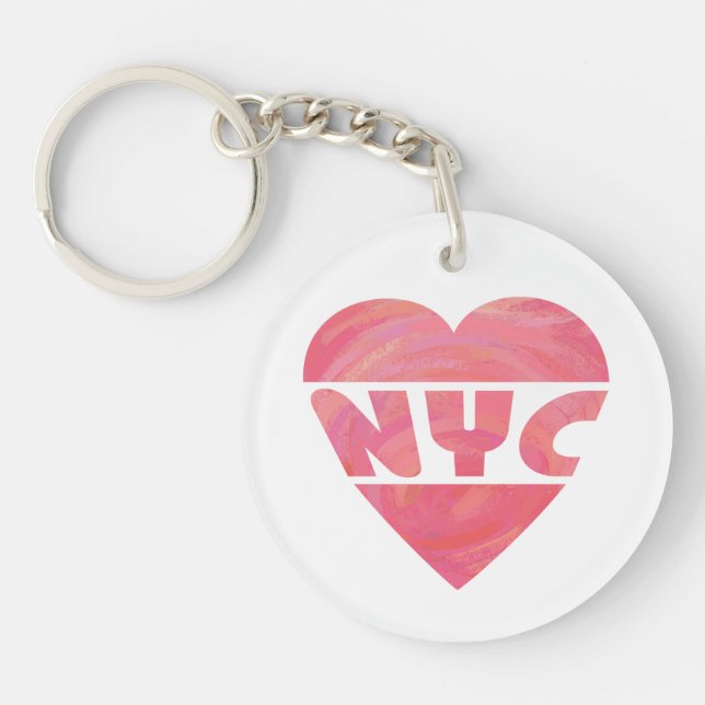 I Heart NYC Keychain (Front)