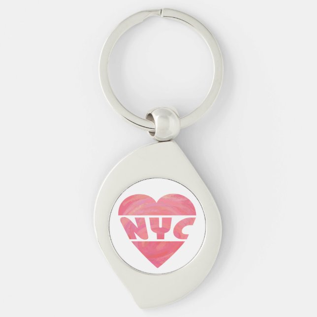 I Heart NYC Keychain (Front)
