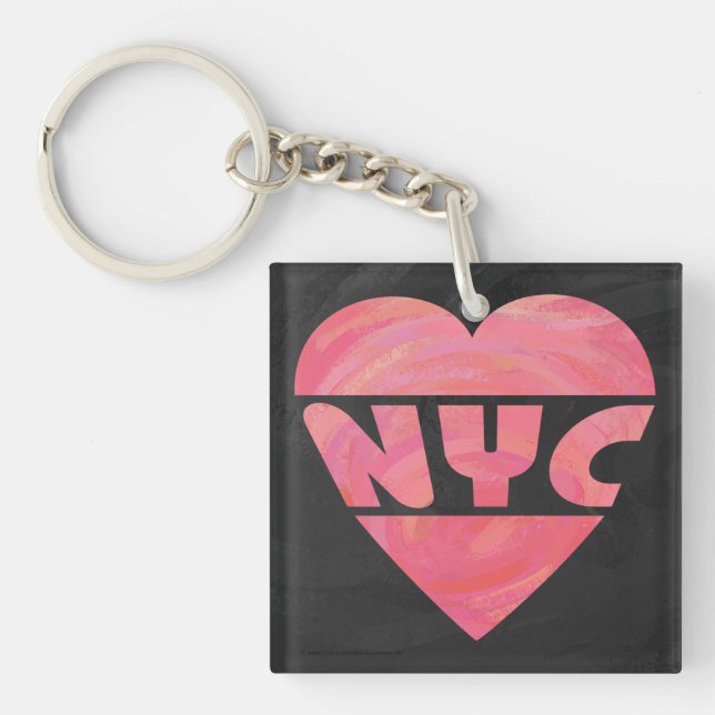 I Heart NYC Keychain (Front)