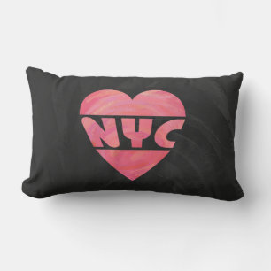 I Heart NYC Lumbar Pillow
