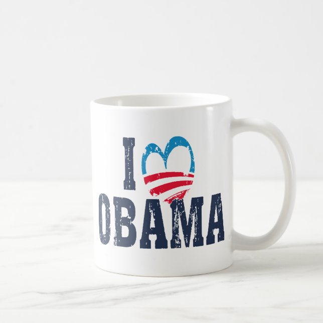 I Heart Obama Coffee Mug (Right)