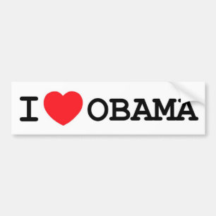 I Heart Obama Sticker