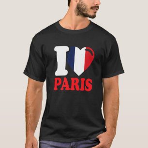 I Heart Paris Beautiful Paris City I Love Paris T-Shirt