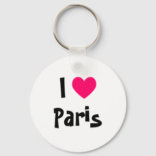 I Heart Paris Keychain