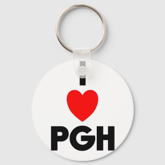 I Heart PGH Keychain