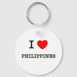 I HEART PHILIPPINES KEYCHAIN