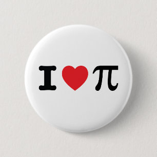 I Heart Pi Button
