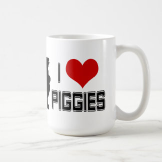 I Heart Piggies coffe mug
