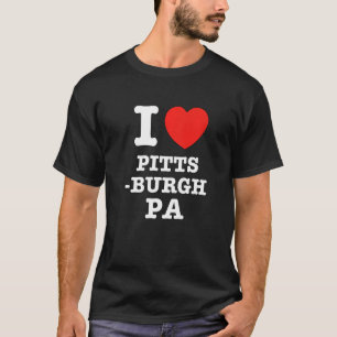 I Heart Pittsburgh (Pennsylvania PA) Love Premium T-Shirt