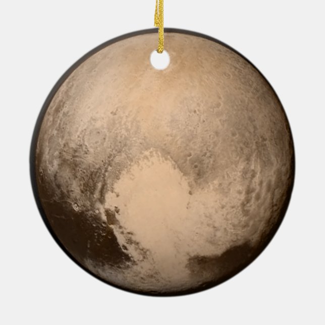 I Heart Pluto New Horizon Ornament (Back)