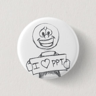 I : heart: PPT 1 Inch Round Button