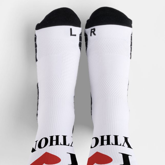 I HEART Python Socks (Top)