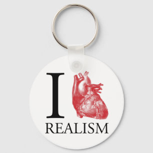 I Heart Realism Keychain