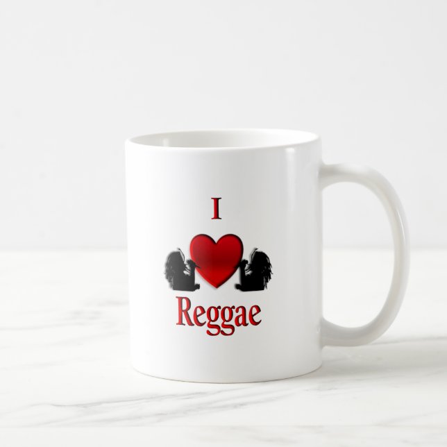 I Heart Reggae Coffee Mug (Right)