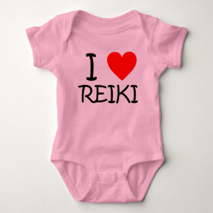 "I heart Reiki" baby jersey bodysuit