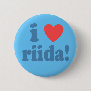 I Heart Riida! 2 Inch Round Button