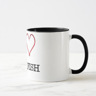 I [Heart] Rockfish Ringer Mug