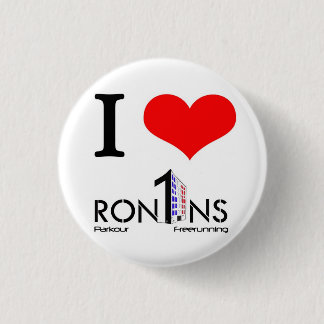 I heart ron1ns 1 inch round button