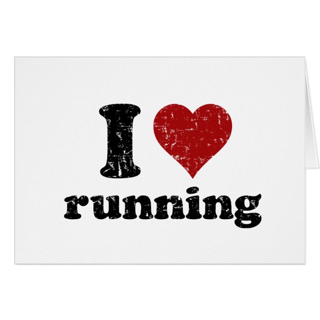 I heart running (Front Horizontal)