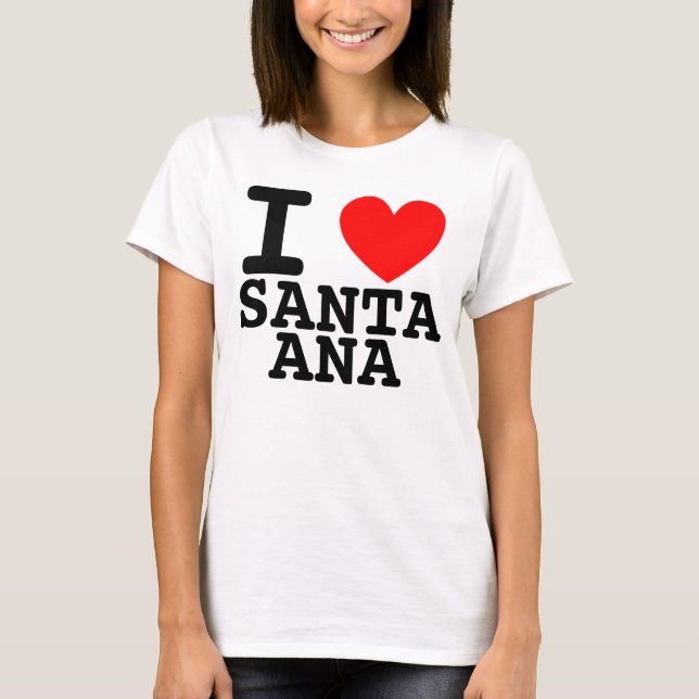 I Heart Santa Ana Shirt (Front)
