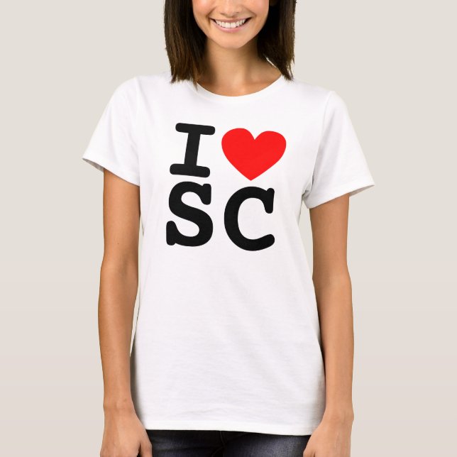 I Heart SC Shirt (Front)