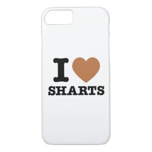 I Heart Sharts Funny Icon Graphic iPhone 7 Case