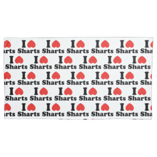 I Heart Sharts Pillowcase