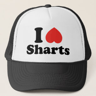 I Heart Sharts Trucker Hat