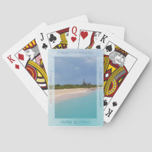 I Heart Sint Maarten Playing Cards