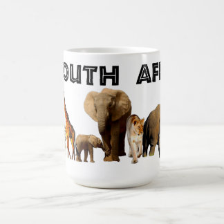 I heart South Africa Wildlife Collage Coffee Mug