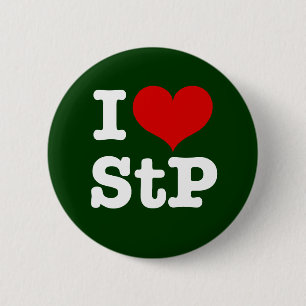 I Heart St. Paul / St. Peter 2 Inch Round Button