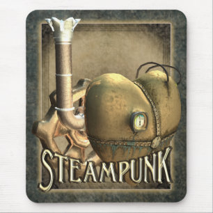 I Heart Steampunk Mousepad