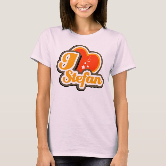 I Heart Stefan T-Shirt (Front)