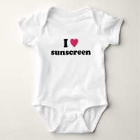I Heart Sunscreen Baby