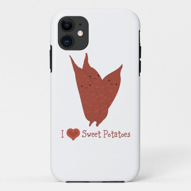 I heart sweet potatoes Case-Mate iPhone case (Back)