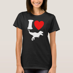 I Heart T Rex Dinosaur Tyrannosaurus Rex Love T-Shirt