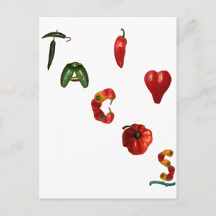 I Heart Tacos Postcard