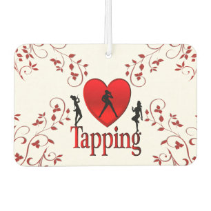 I Heart Tap Dance Air Freshener