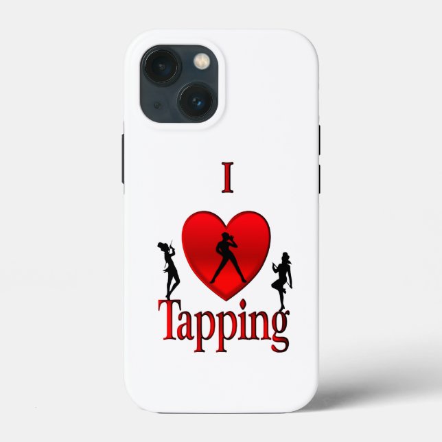 I Heart Tap Dance Case-Mate iPhone Case (Back)
