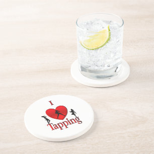 I Heart Tap Dance Coaster